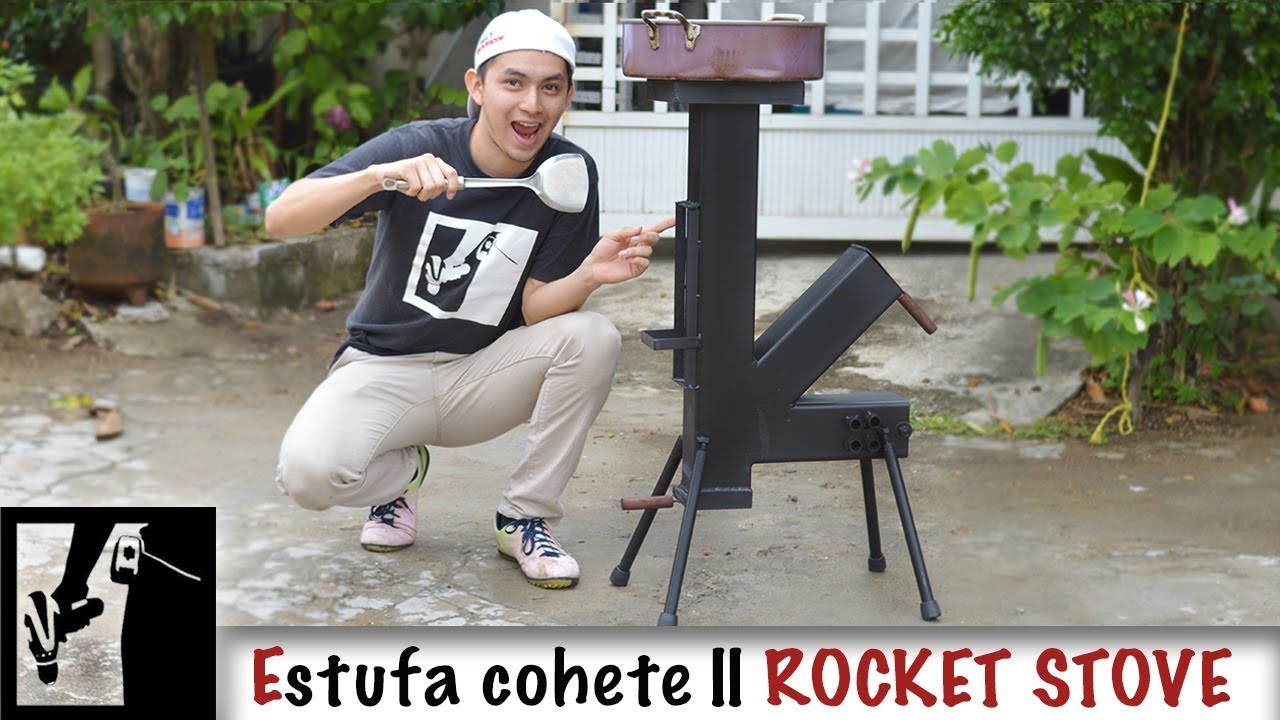 Estufa rocket casera