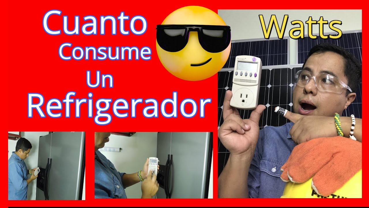 ¿Cuánto consume de luz una nevera?